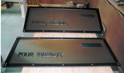 Stainless Steel & Painted Steel Signs