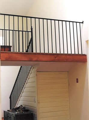 Stair & landing rails