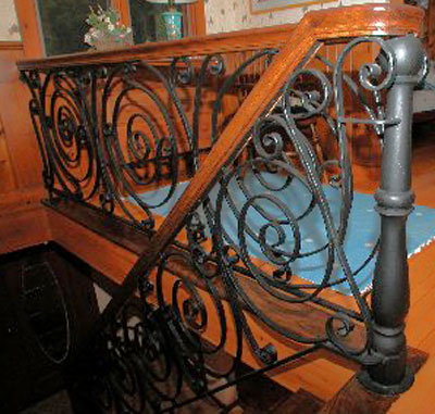 Large Scroll Railings