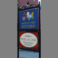 Restaurant Signs Post