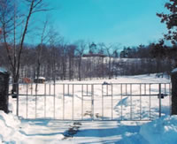 Stainless Steel Gates with prarie pattern