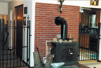 Western motif gates
